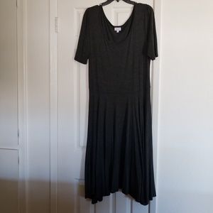 LuLaRoe Grey Nicole Dress